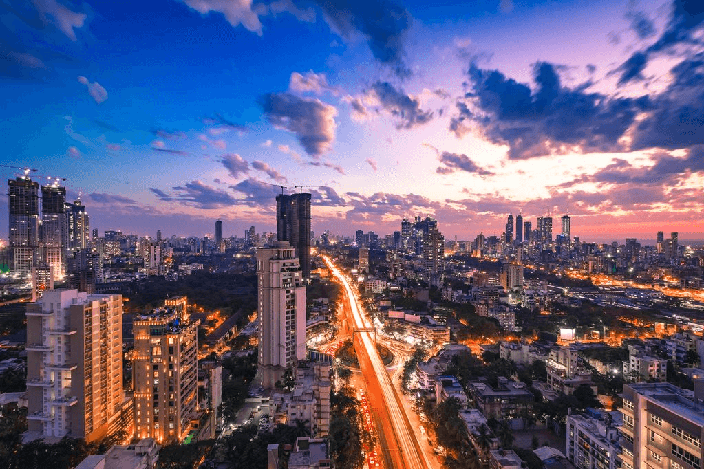 Navi Mumbai night cityscape