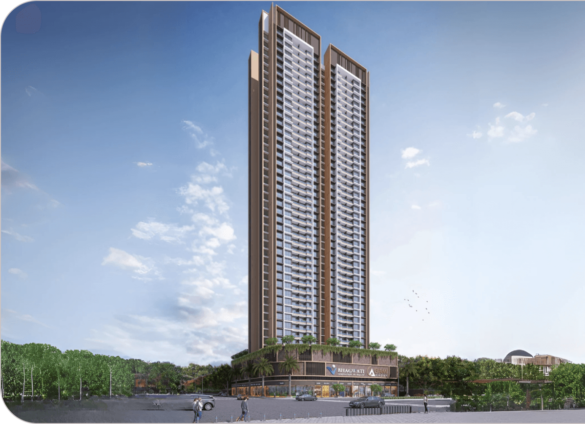 Bhagwati Green Palms twin residential towers
